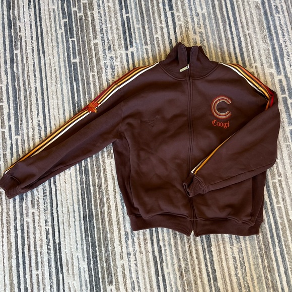 COOGI Other - Heavy Brown Coogi Zip Up Jacket XXL